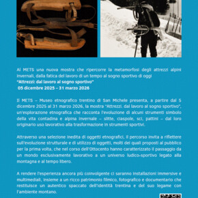 Attrezzi - Dal lavoro al sogno sportivo - METS