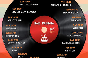 Bar Funivia - Live evenings programme