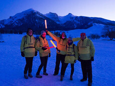 Bondonail - Night-time charity snowshoe hike