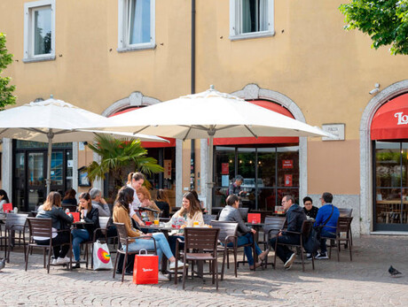 Breakfast at Loacker Café