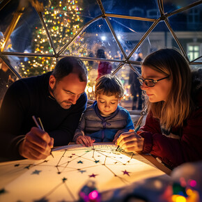 Crea la tua costellazione - Natale della Scienza al Quartiere Le Albere - MUSE