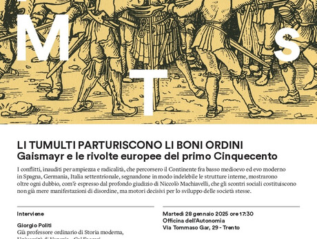 Li Tumulti Parturiscono Li Boni Ordini - Gaismayr and the European Revolts of the Early 16th Century