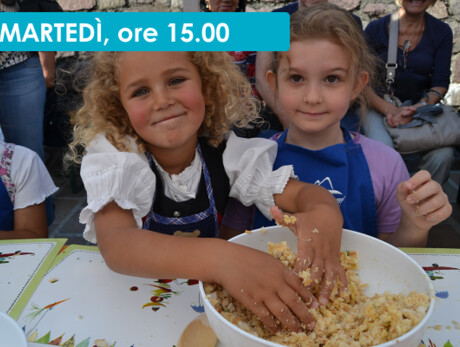 PICCOLE BONTA' MONTANE: LABORATORIO DI CUCINA PER PICCOLI CHEF