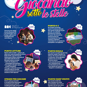 "Piné under the stars" review of concerts and events in the square