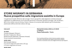 Storie migranti in Germania - Nuove prospettive sulla migrazione assistita in Europa Storie migranti in Germania - Nuove prospettive sulla migrazione assistita in Europa