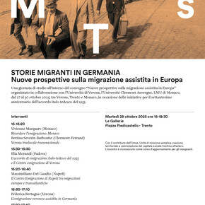 Storie migranti in Germania - Nuove prospettive sulla migrazione assistita in Europa Storie migranti in Germania - Nuove prospettive sulla migrazione assistita in Europa