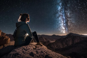 Notte stellata Val di Fassa
