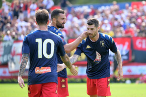 Ritiro Genoa - Partita amichevole
