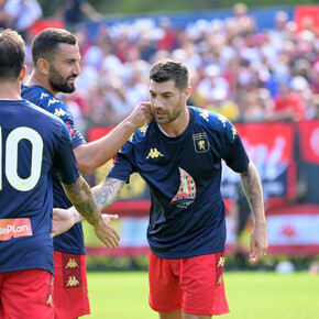 Ritiro Genoa - Partita amichevole