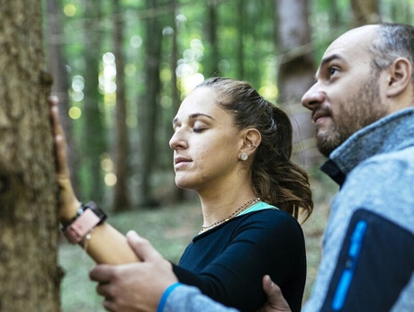 Attività di immersione sensoriale al Parco del Respiro