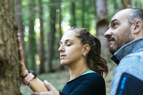 Attività di immersione sensoriale al Parco del Respiro