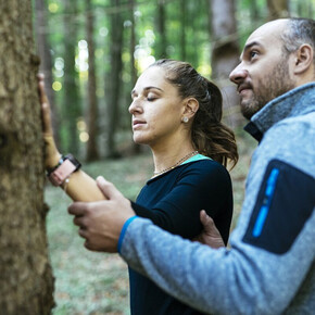 Attività di immersione sensoriale al Parco del Respiro