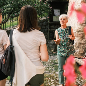 A visit to the village of San Lorenzo in Banale with the Greeters