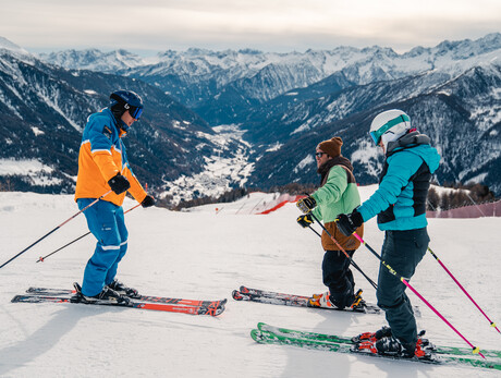 Frühstück mit dem Skilehrer mit Skischule Pejo