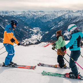 Frühstück mit dem Skilehrer mit Skischule Pejo