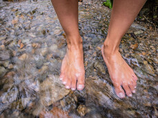 Barefoot in Val di Rabbi