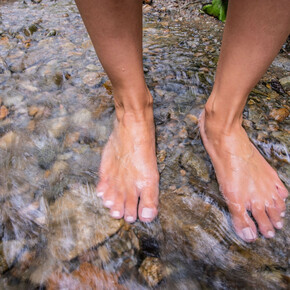 Barefoot in Val di Rabbi