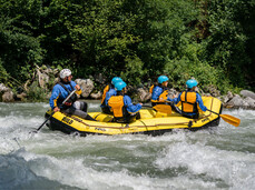 Rafting auf dem Noce-Fluss mit Trentino Wild