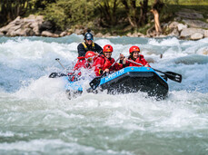 Rafting auf dem Noce-Fluss mit Ursus Adventures