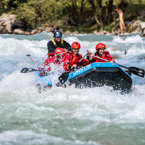 Rafting auf dem Noce-Fluss mit Ursus Adventures