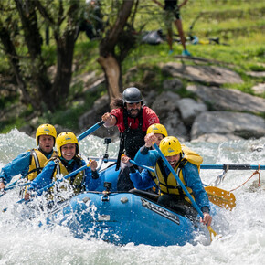 Rafting auf dem Noce-Fluss mit X Raft