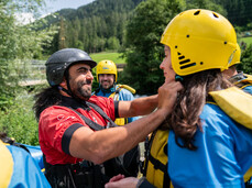 Rafting auf dem Noce-Fluss mit X Raft