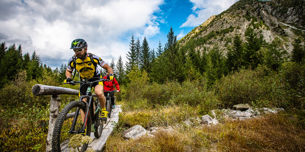 A bike ride in Val di Sole