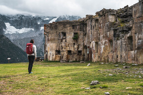 Trekking zu den Werken