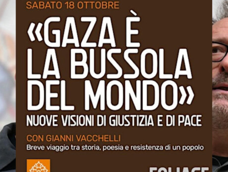 «gaza è La Bussola Del Mondo»: Nuove Visioni Di Giustizia E Di Pace