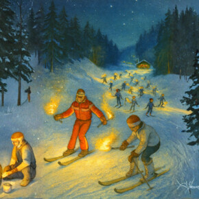 Fiaccolata Maestri Di Sci