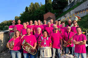 30 musicisti della band di isola vicentina 