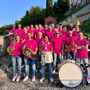30 musicisti della band di isola vicentina 