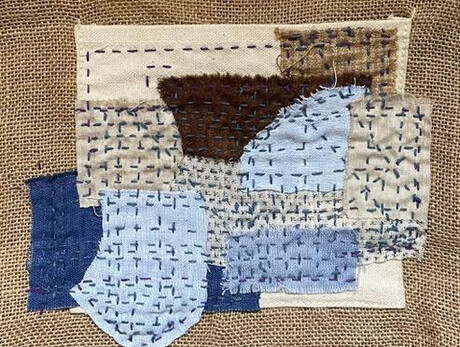 Laboratorio Toppa Sashiko base con Barbara Simonetto