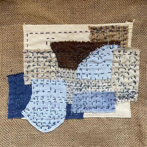 Laboratorio Toppa Sashiko base con Barbara Simonetto