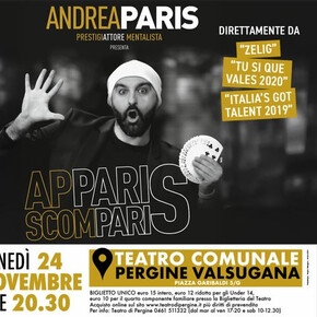 ApParis e ScomParis | Spettacolo magia 