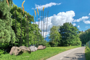Scultura "Nel vento (Canneto)" di Ivano Troisi: INAUGURAZIONE