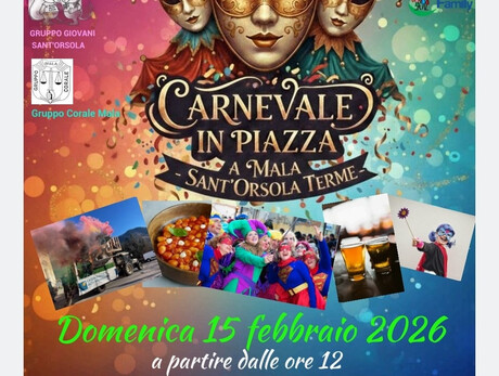 Carnevale in piazza a Mala
