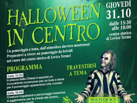 Halloween in centro a Levico