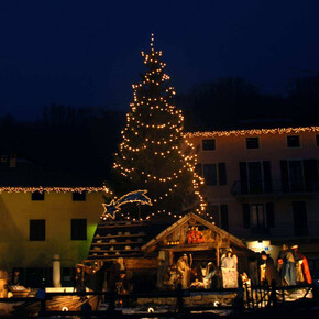 Nativity scene in Scurelle