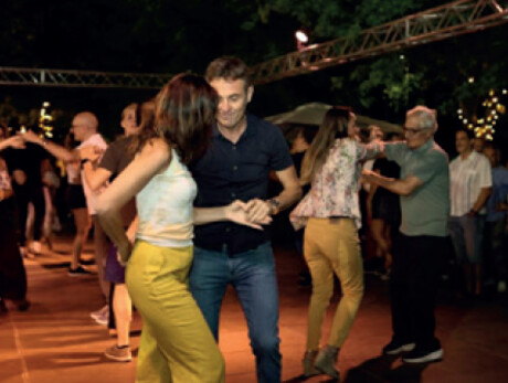 Latin Tanzen Abend in den Terme di Levico