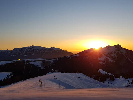 Trentino Ski Sunrise