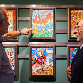 Visita guidata alla mostra "Preghiere di vetro. Leggende Per Via"