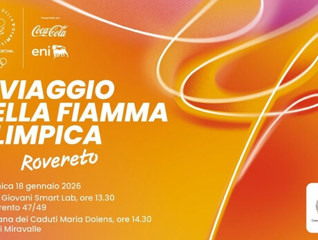  Passage der olympischen Flamme von Rovereto 