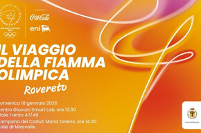  Passage der olympischen Flamme von Rovereto 