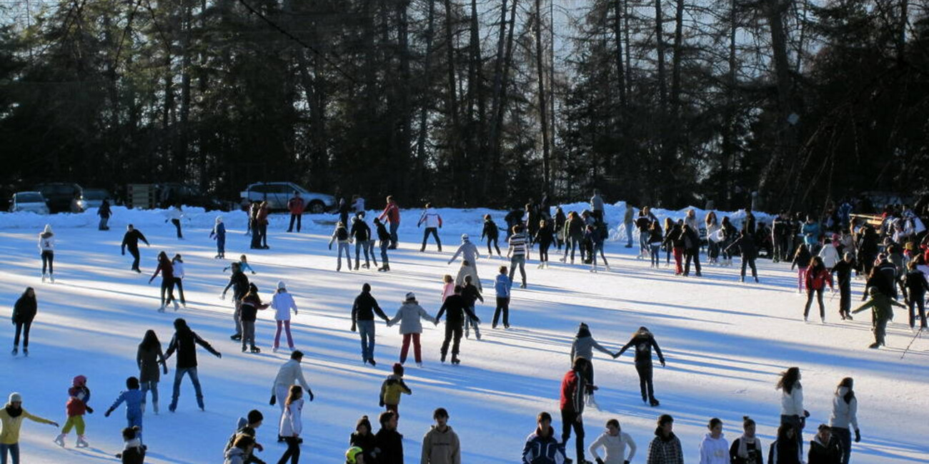 Ice-skating in Coredo #1