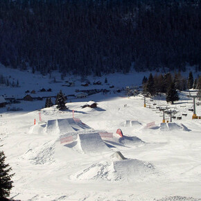 Snowpark Adamello Freestyle Arena