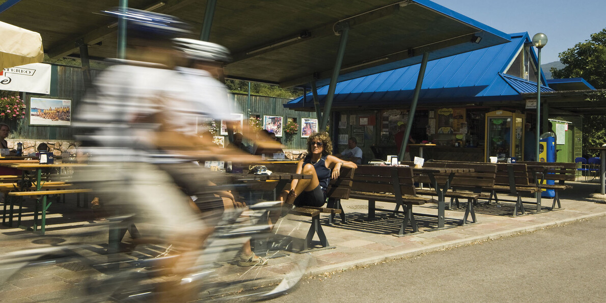 Outdoor activities on sunny autumn days in the Autonomous Province of Trento - Northern Italy