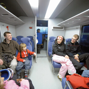 Viaggiare con la famiglia sui treni