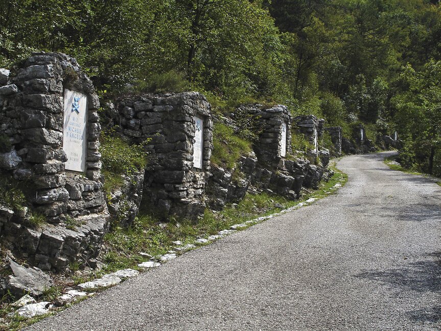 Vallagarina - Strada degli artiglieri - Rovereto
