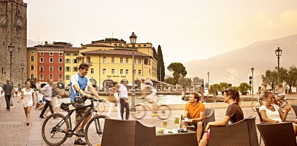 The final push to Riva del Garda